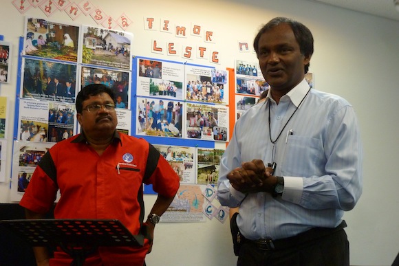 Edwin Marsden, National Director of ICM Malaysia closing the meeting