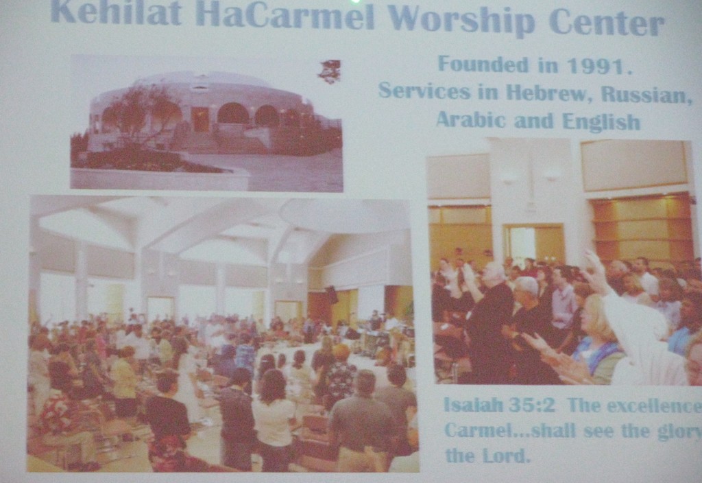 Activities at Mt Carmel School of Ministry, Haifa, Israel