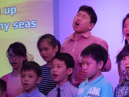 Soloist of the children choir