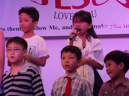 Soloist of the children choir