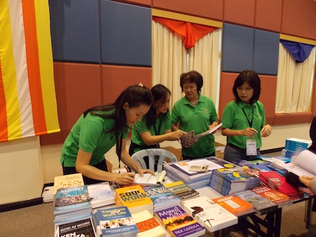 Bookstore booth 