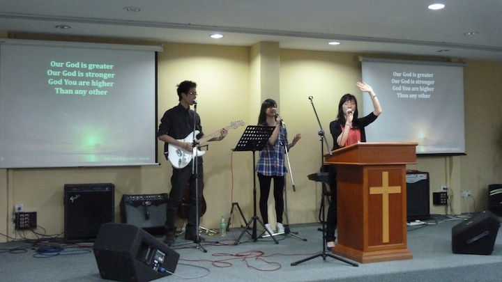 Worship team of FGA Cheras