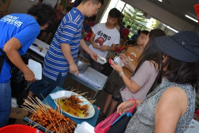 Satay stall