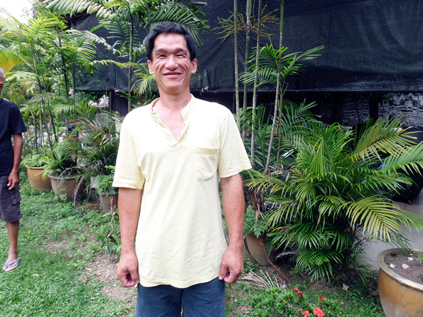 Yap, a resident of the Crisis Home, put his trust in the Lord