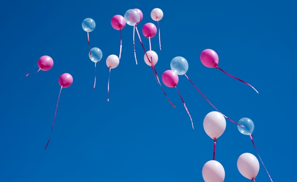 Balloons in Sky