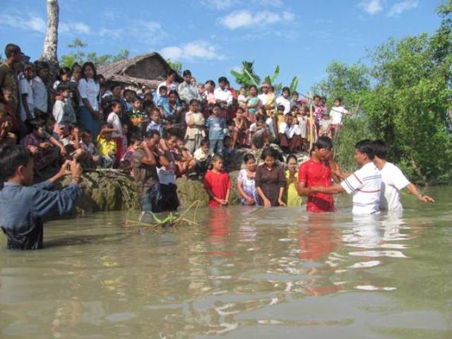 Water baptism