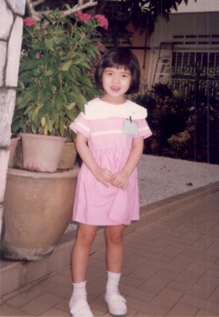 Carey Ng when she was younger
