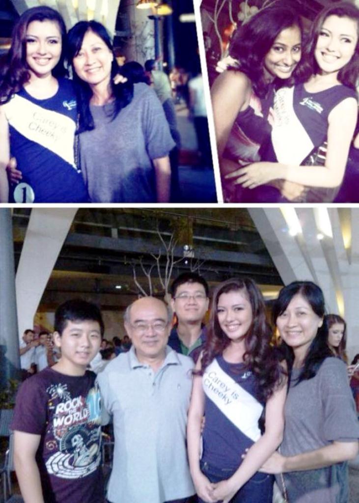 Carey Ng with her beloved family and friends