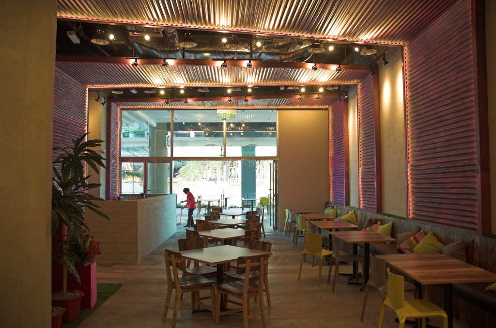 The interior of Mango Chili