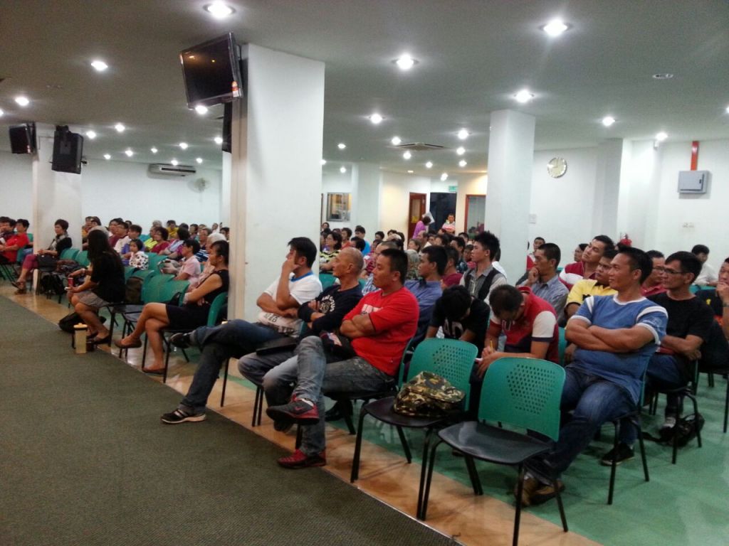 Attendees who came to the FGA KL Healing Service