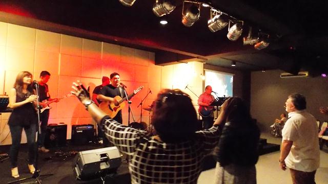 A lively praise and worship at C3 Church Subang