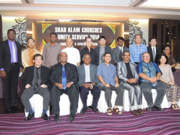 Pastors of churches in Shah Alam who came to the SACF