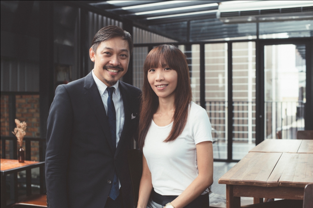 From left - Rev. Kevin Loo and Esther Ku closeup (Compliments of CHCKL)