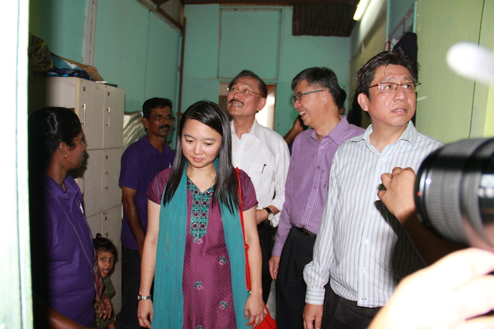 From right to left: YB Hannah Yeoh, Dato’ Chua Jui Meng, YB Chua Tian Chang, and Rev Raymond Mooi