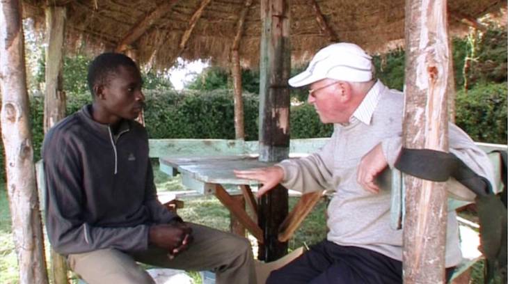 Coach Colm O'Connell tells world champion Rudisha