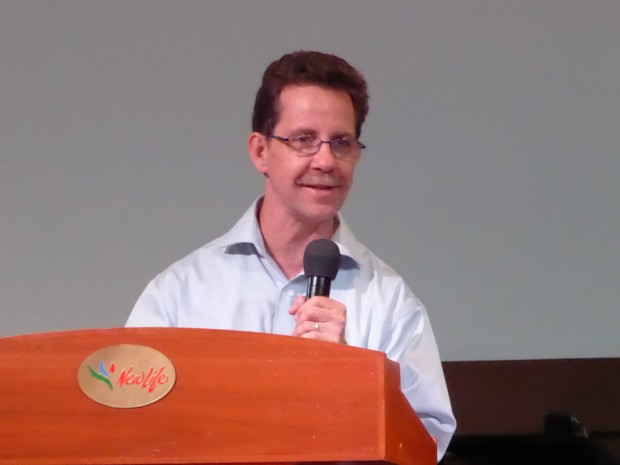 Dr Bradley Stuart of Yada International in New Life Restoration Church, Petaling Jaya