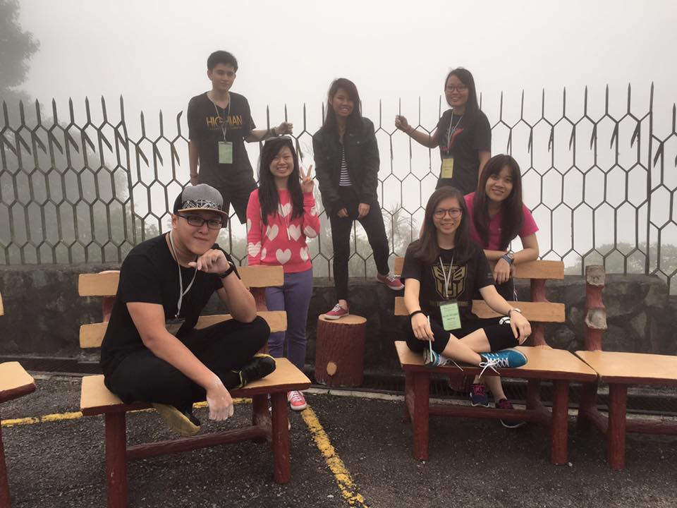 Some participants enjoying the cool mountain air Photo Credit: Samuel Ong