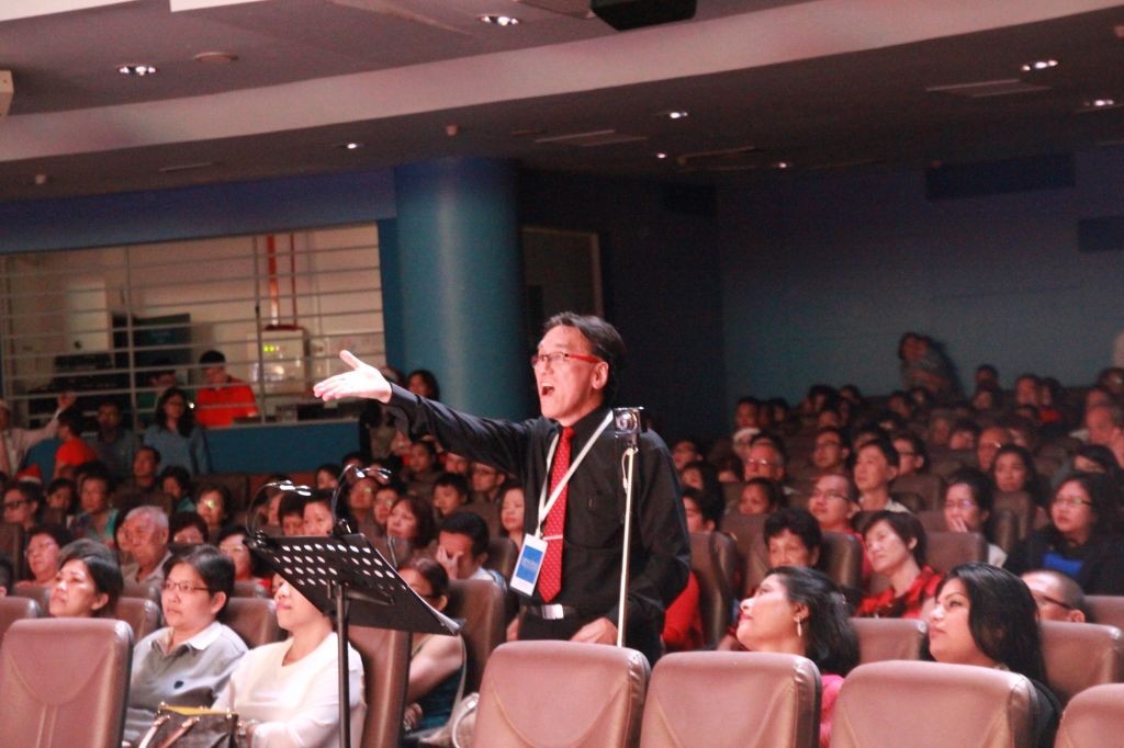 Bro Peter Lim, the conductor of The Singing Ambassadors Photo Credit: KLBC