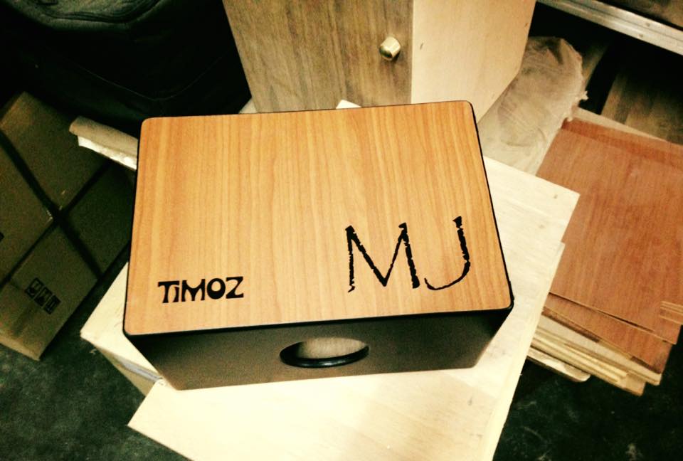 Customized and personalized! Photo Credit: Timoz Custom Cajons & Percussion 