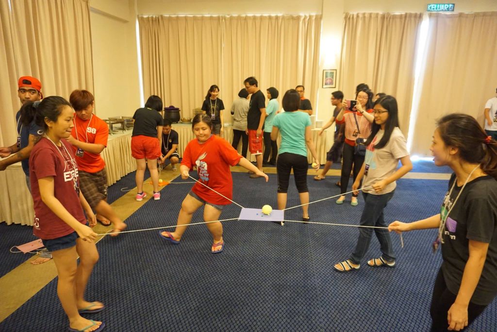 Game session of the Exponential Camp at the Taiping Golf Resort