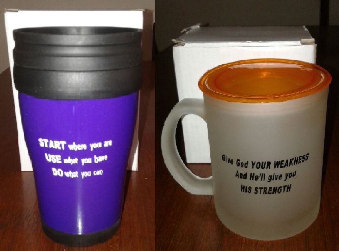 Mugs at RM20 each