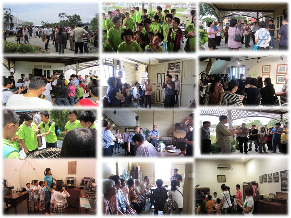 Visitors of the Sitiawan Settlement Museum of Foochow settlement