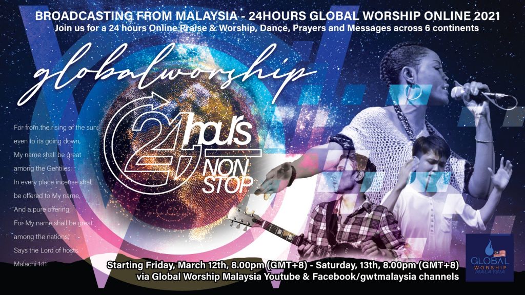 10 Hari Lagi Menuju Acara Ibadah Global Online 2021 – Website Christian News Malaysia