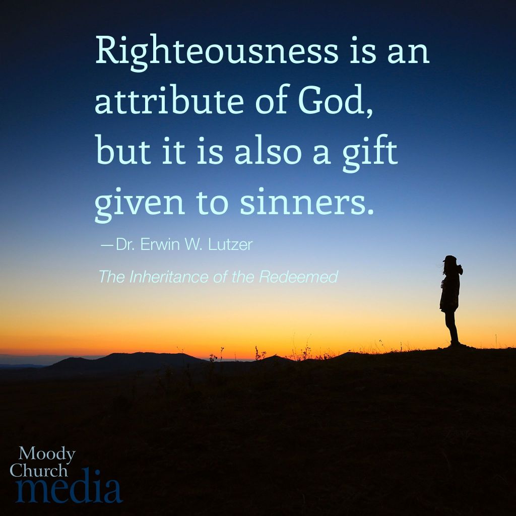 Understanding Christian Righteousness: The Quality That Restores Our ...